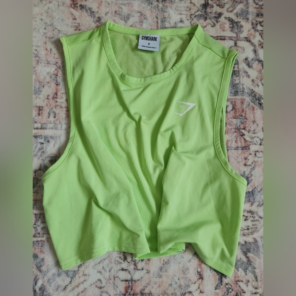 Gymshark Lime Green Tank Top